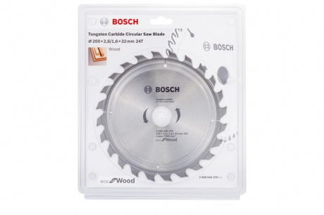 Купить Диск пильный BOSCH WO ECO 200*32*24T фото №3