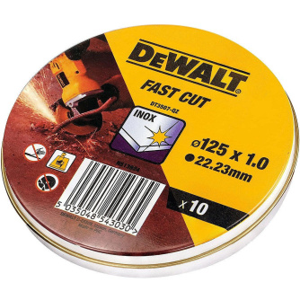 Купить Диск абразивный DEWALT 125*1,0*22.2 металл.(10 шт.)   DT3507 фото №2