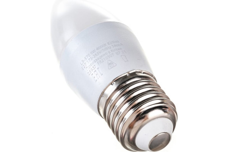 Купить Лампа светодиод. FERON LB-570 свеча LED 9Вт Е27 4000К 230V 25937 фото №4